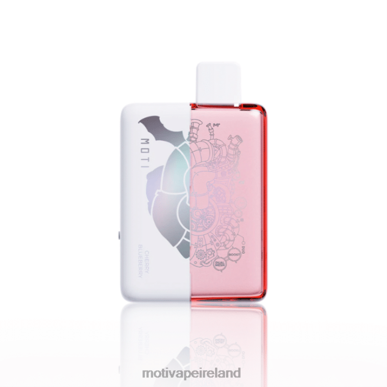 0PR0E69 - Moti vape for sale Cherry Blueberry MOTI Duo 9000 Disposable Vape (5%, 9000 Puffs)