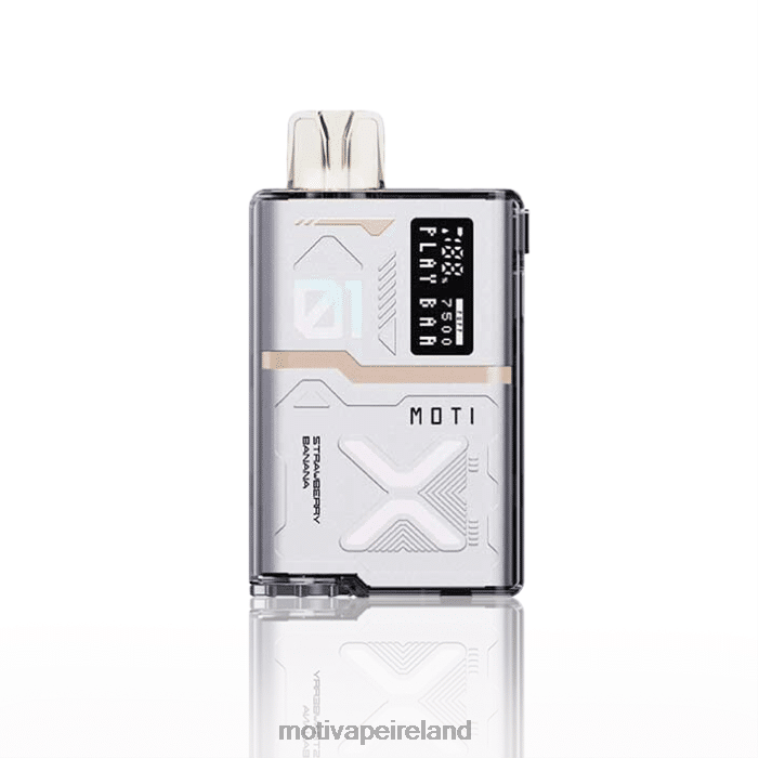 0PR0E55 - Moti vape near me Strawberry Banana MOTI Play Bar 7500 Disposable Vape (5%, 7500 Puffs)