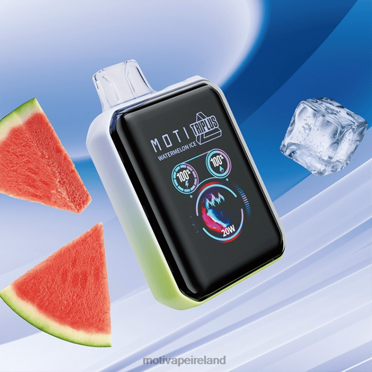0PR0E10 - Moti vape amazon Watermelon Ice MOTI Triplus 20K Disposable Vape (5%, 20000 Puffs)