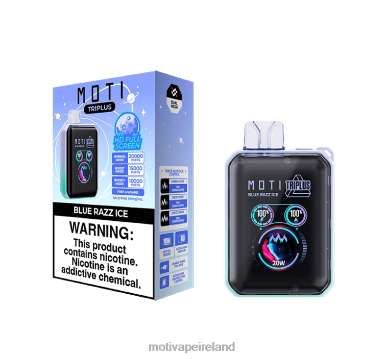 0PR0E8 - Moti vape kit Ireland Pink Lemonade MOTI Triplus 20K Disposable Vape (5%, 20000 Puffs)