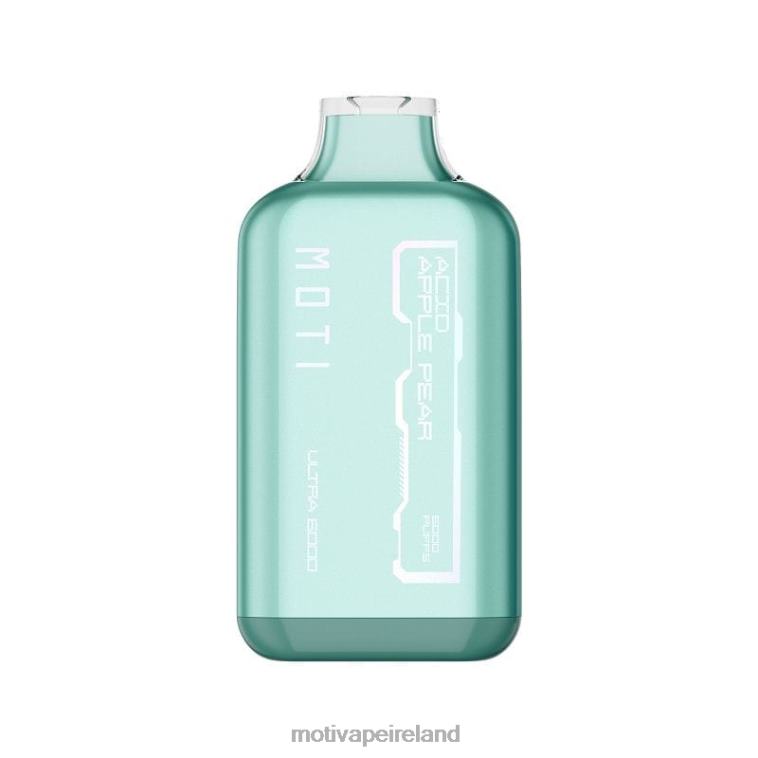 0PR0E32 - Moti vape price Green Apple Pear MOTI Ultra Disposable Vape (5%, 6000 Puffs)