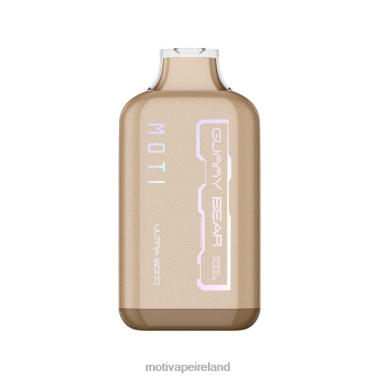 0PR0E33 - Moti vape pods Ireland Gummy Bear MOTI Ultra Disposable Vape (5%, 6000 Puffs)