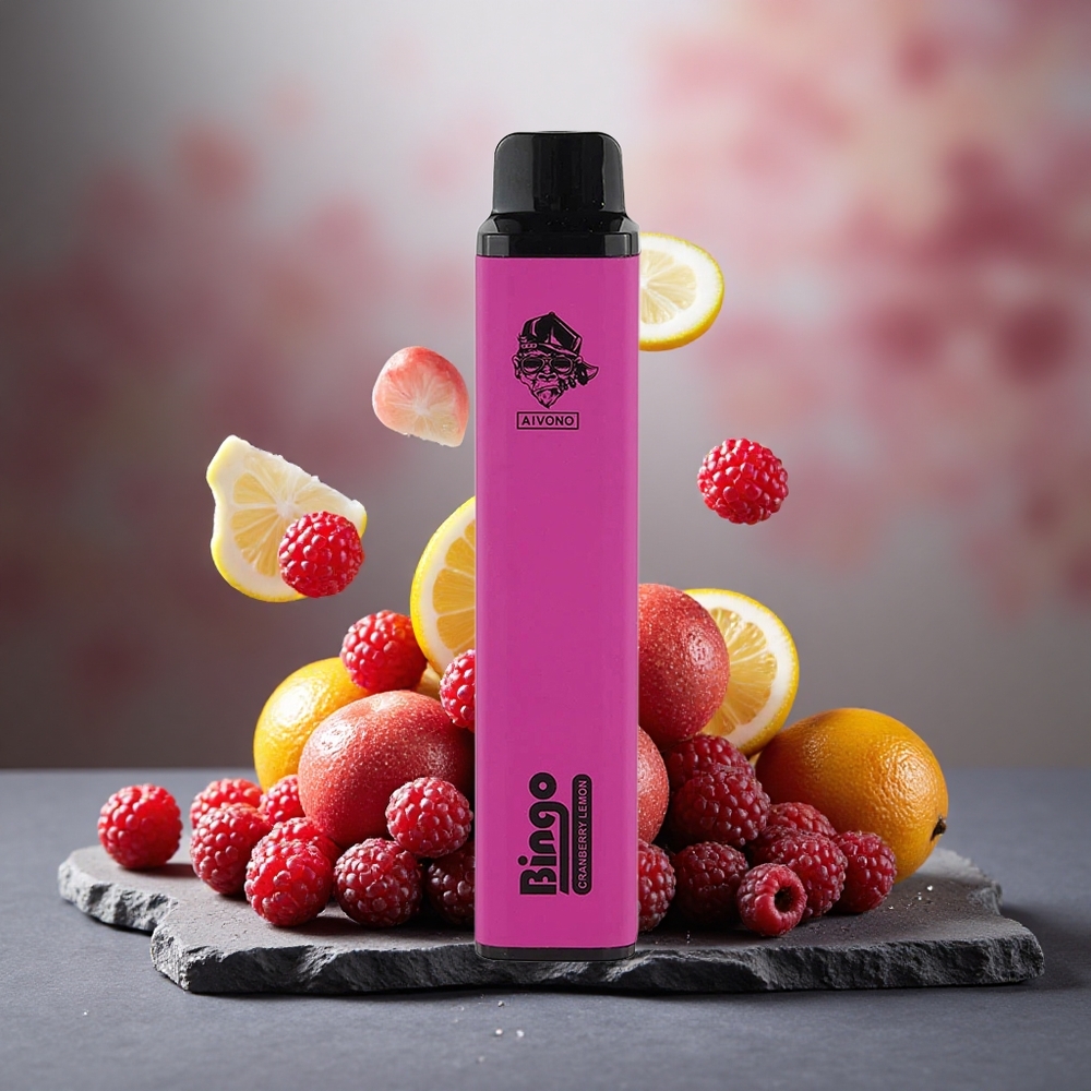 Aivono Aim Bingo 4000 Puffs 10mL Disposable Vape Cranberry Lemon