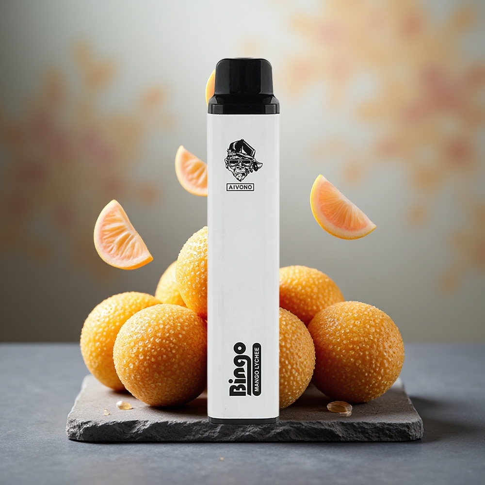 Aivono Aim Bingo 4000 Puffs 10mL Rechargeable Mango Lychee