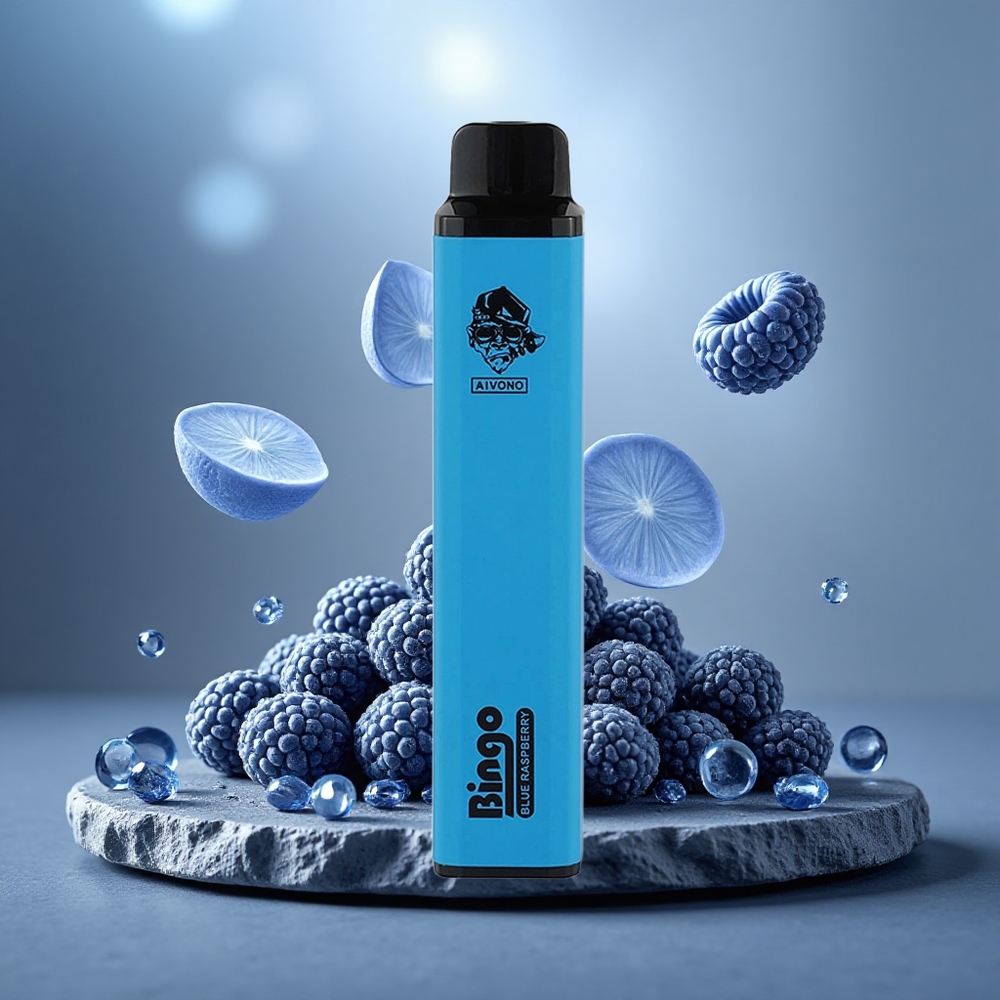 Aivono Aim Bingo 4000 Puffs Disposable Vape Blue Raspberry 1000mAh