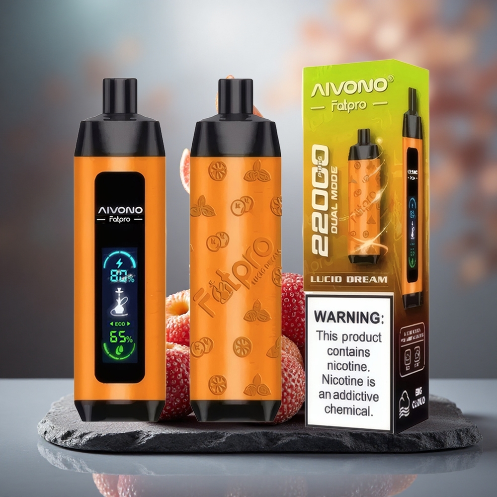 Aivono Aim Fatpro 22000 Puffs Disposable Vape Lucid Dream 28ml Eco-Boost