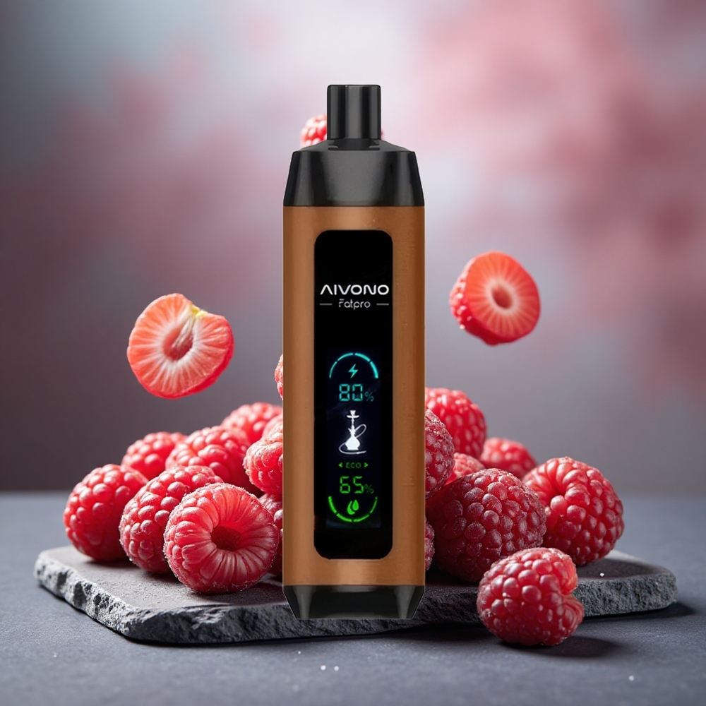Aivono Aim Fatpro 22000 Puffs Dual Mode Rechargeable Cherry Raspberry