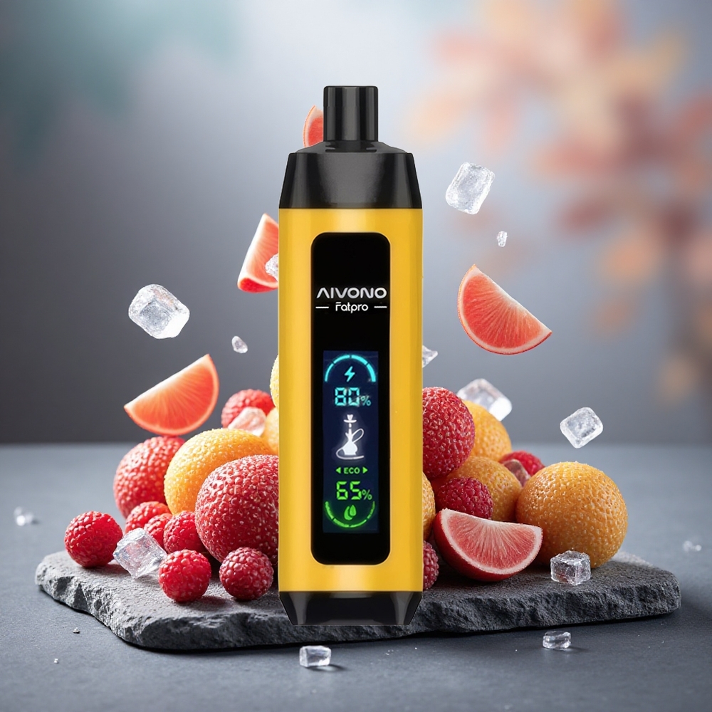 Aivono Aim Fatpro 22000 Puffs Rechargeable Disposable Vape Lush Ice