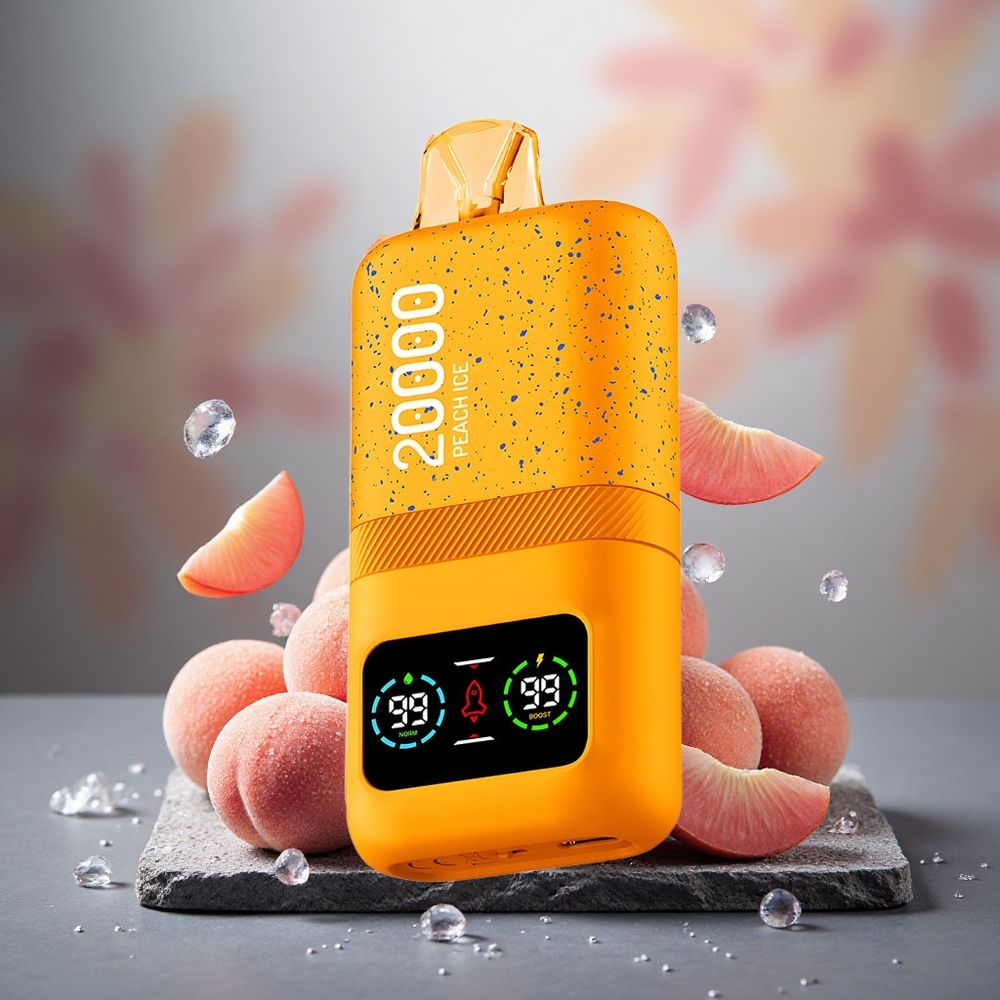 Aivono Aim Magic 20000 Puffs Dual Mesh Peach Ice Disposable Vape