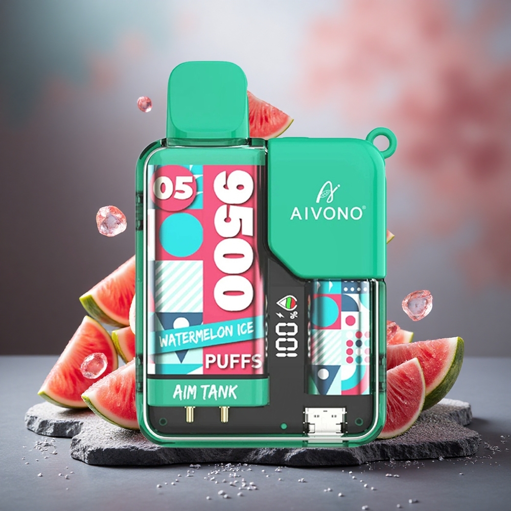 Aivono Aim Tank 9500 Puffs 18ml Watermelon Ice Disposable Vape