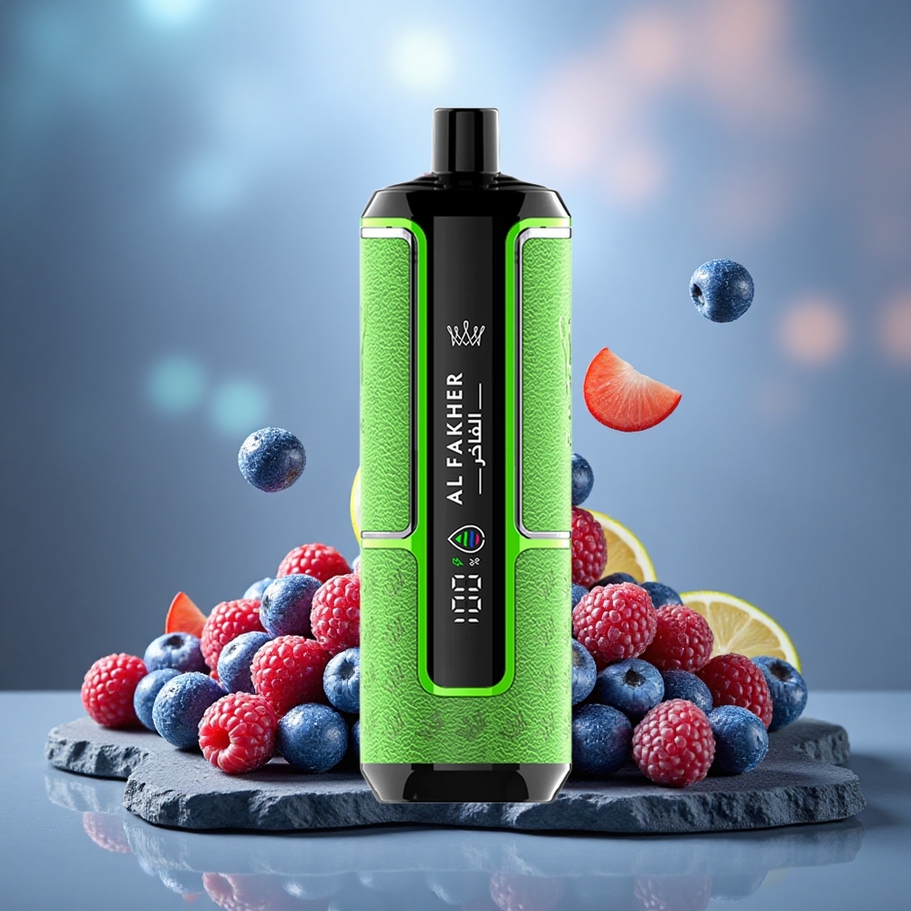 Al Fakher Crown Bar 15K Hypermax 22mL DTL Blue Razz Lemonade