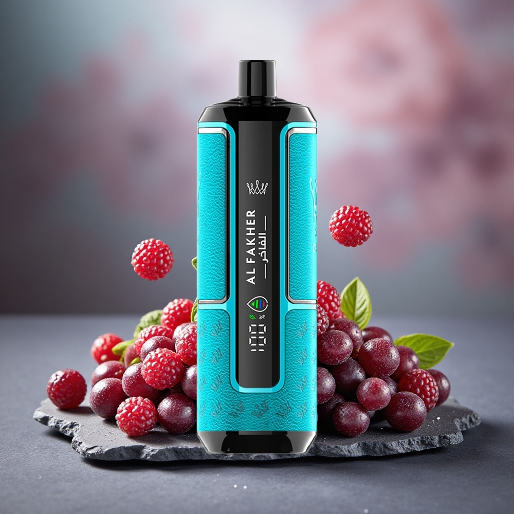 Al Fakher Crown Bar 15K Hypermax 22ml DTL Disposable Vape Kit Blackcurrant Mint