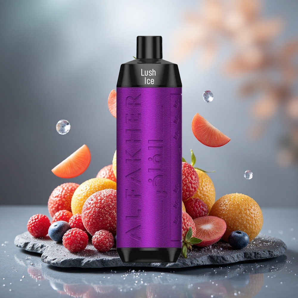 Al Fakher Crown Bar 8000 Crystal Disposable Vape Ice Lush 18ml USB-C