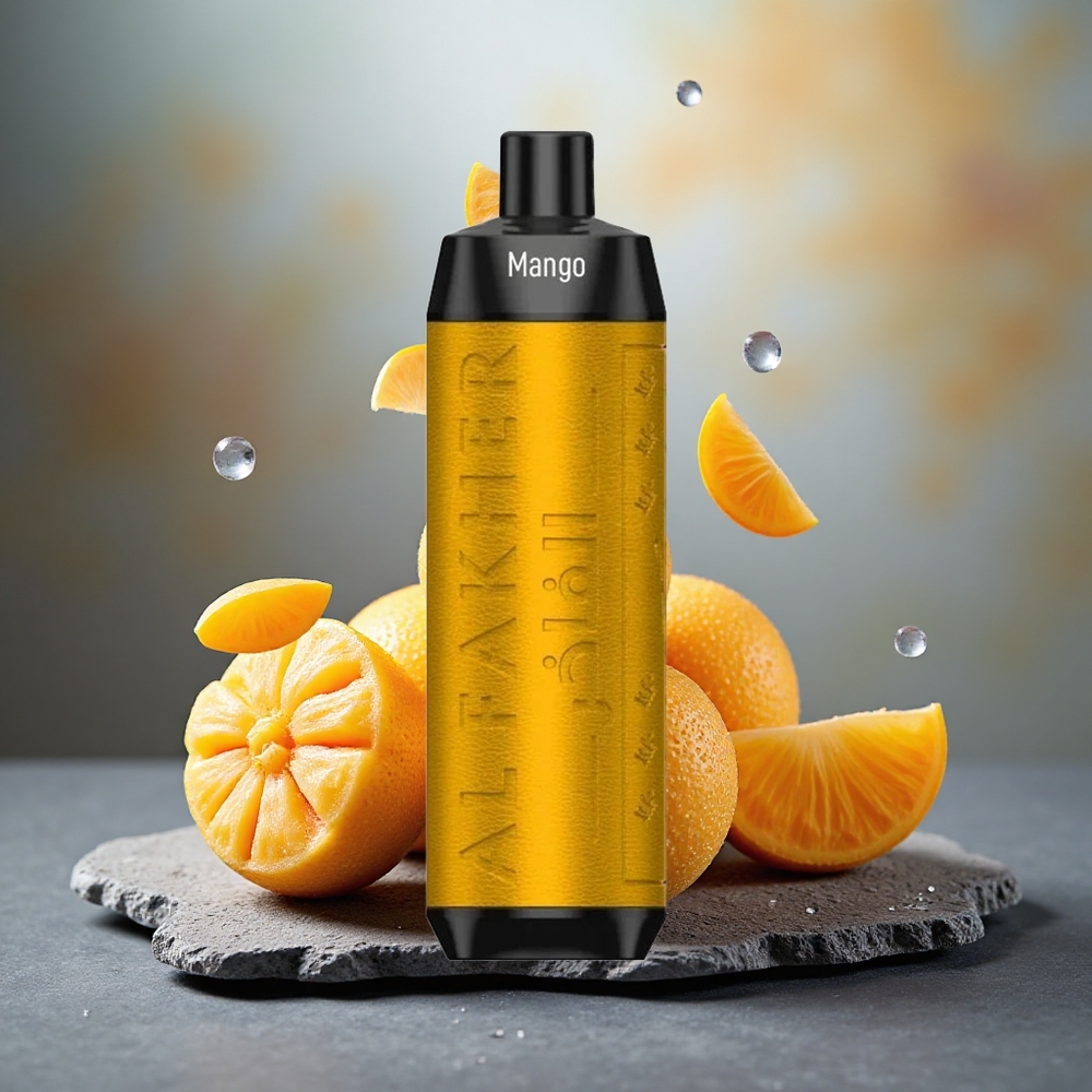 Al Fakher Crown Bar 8000 Crystal Disposable Vape Mango Ice 18ml 8000 Puffs