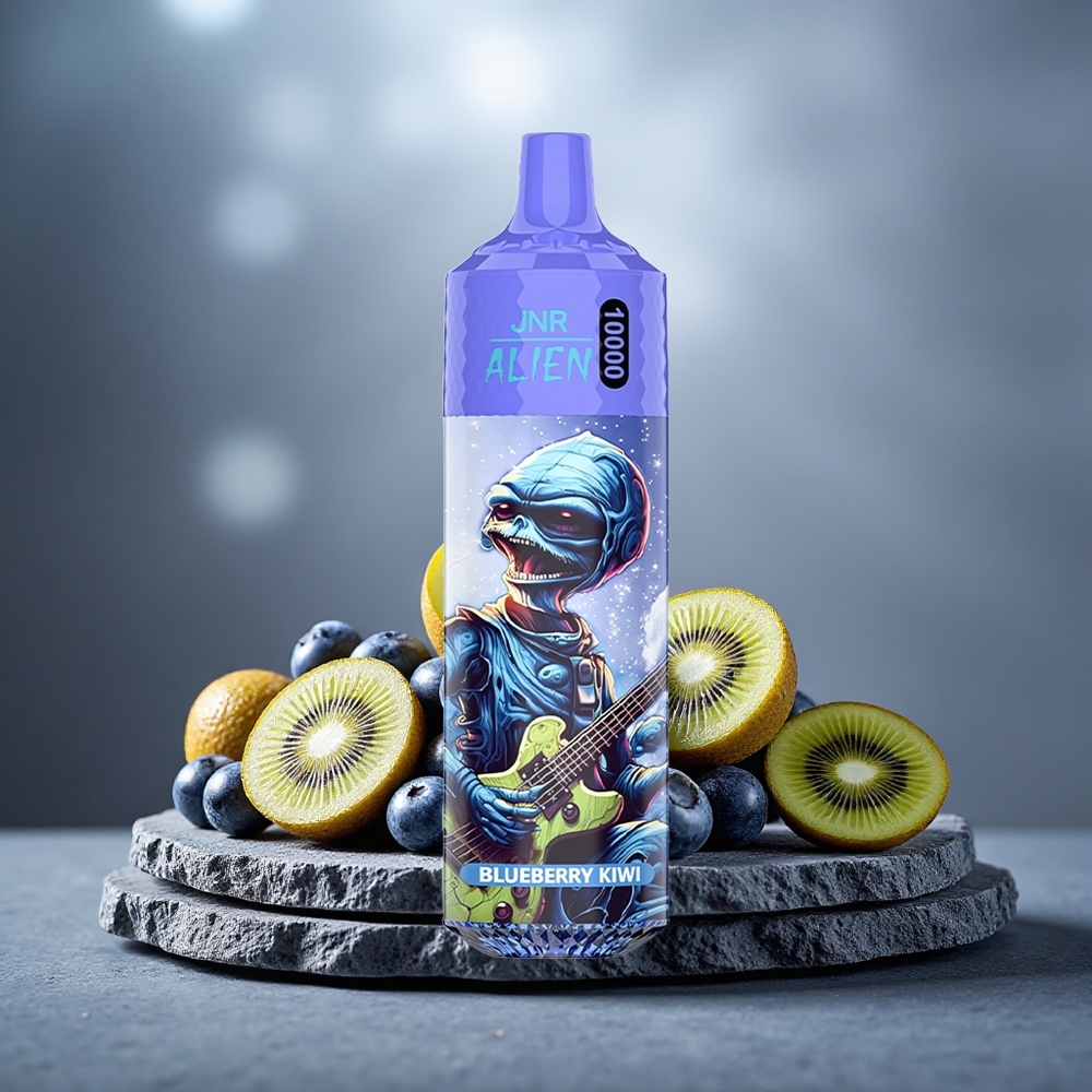 JNR Alien 10000 Puffs Disposable Vape Blueberry Kiwi RGB LED Type-C