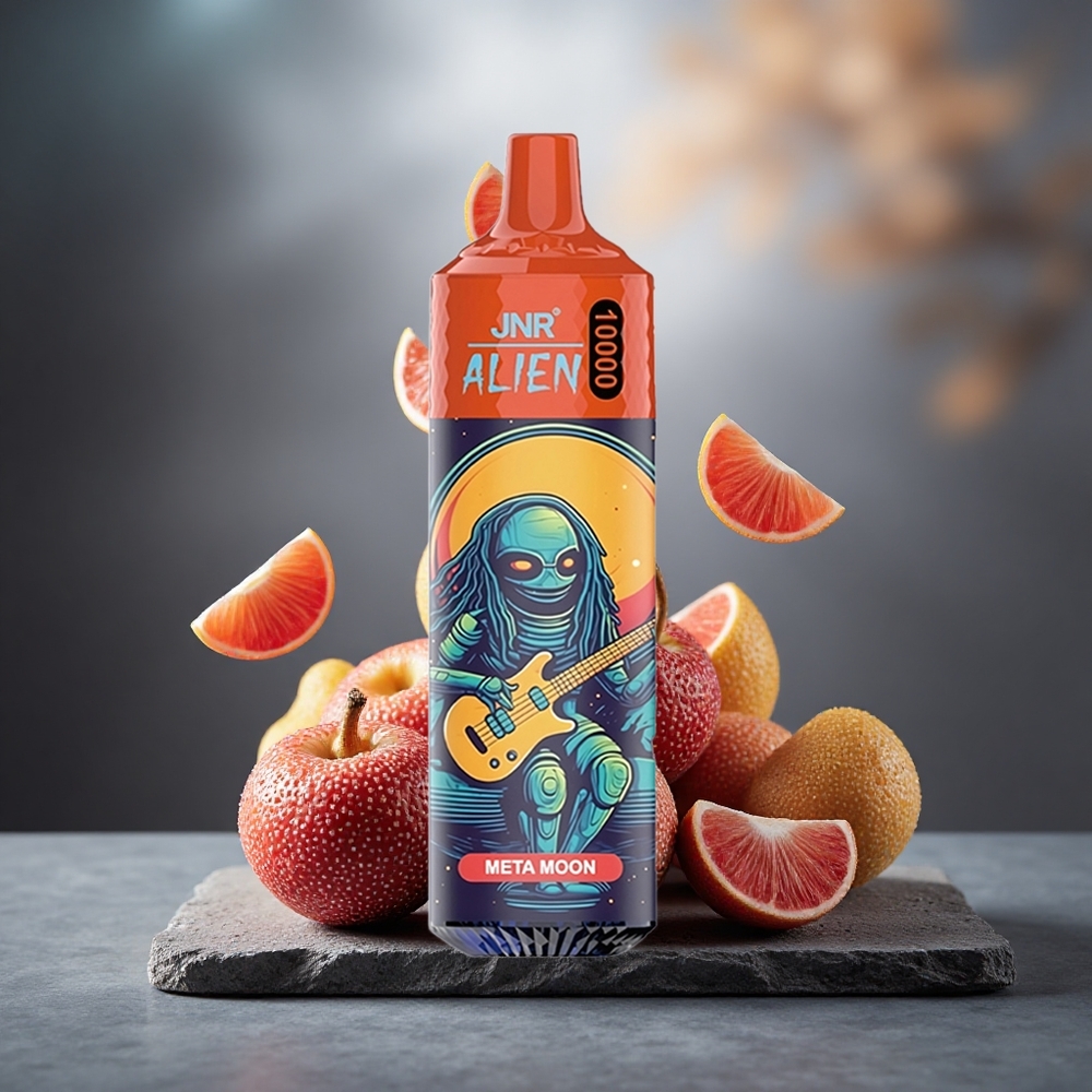 JNR Alien 10000 Puffs Disposable Vape Meta Moon RGB LED Type-C Quick Charge