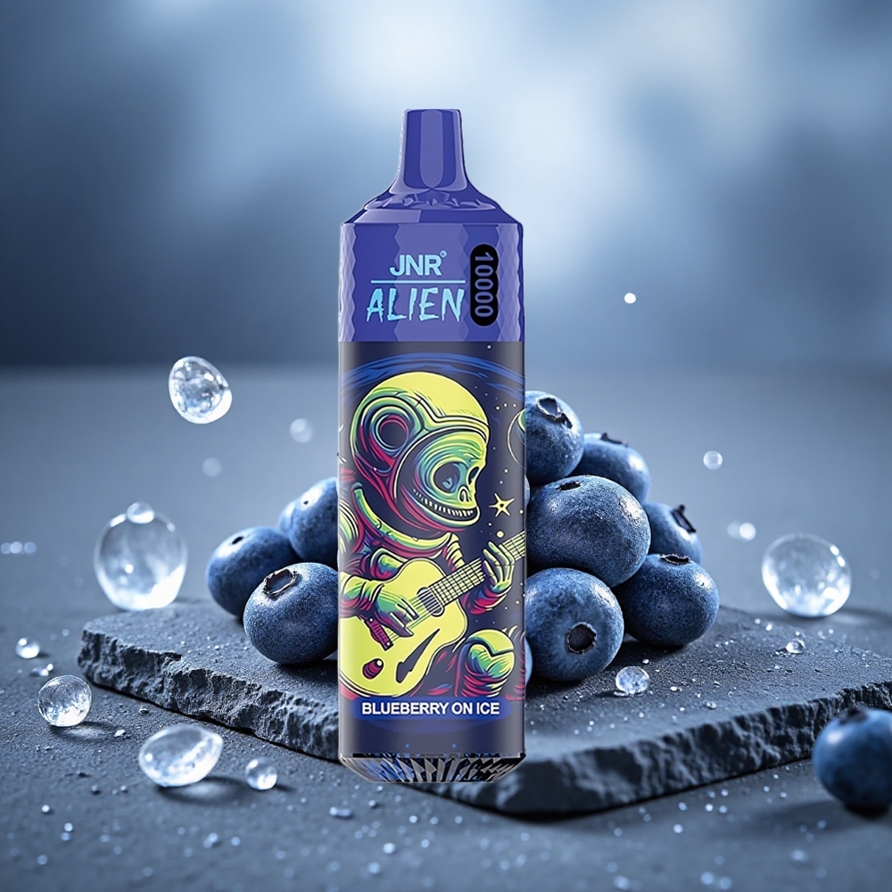 JNR Alien 10000 Puffs RGB Blueberry On Ice
