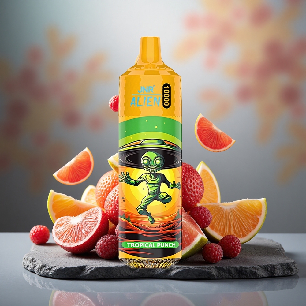 JNR Alien 10000 Puffs Tropical Punch with RGB LED & Type-C Fast Charge