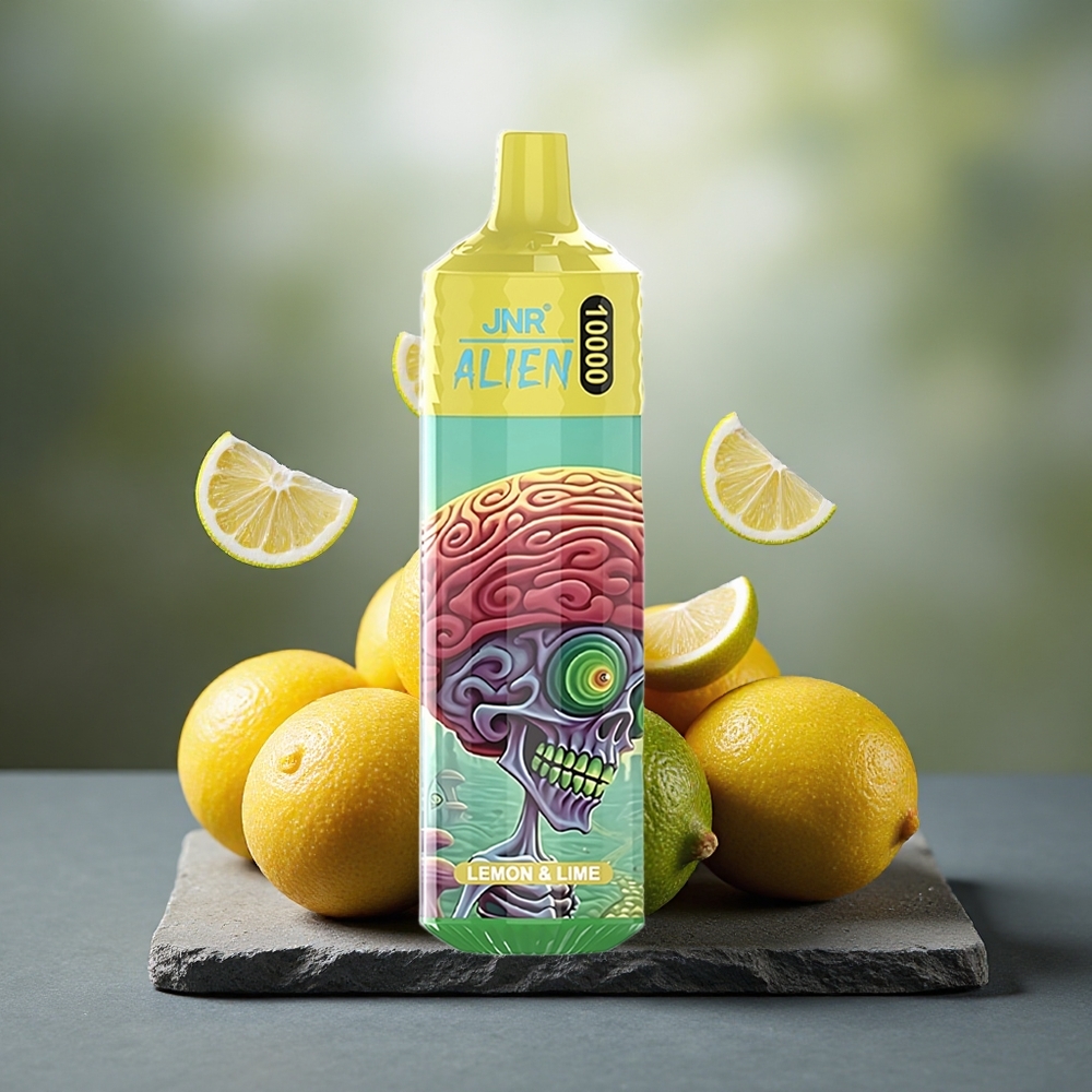JNR Alien 10000 Puffs Type-C Lemon & Lime Disposable Vape