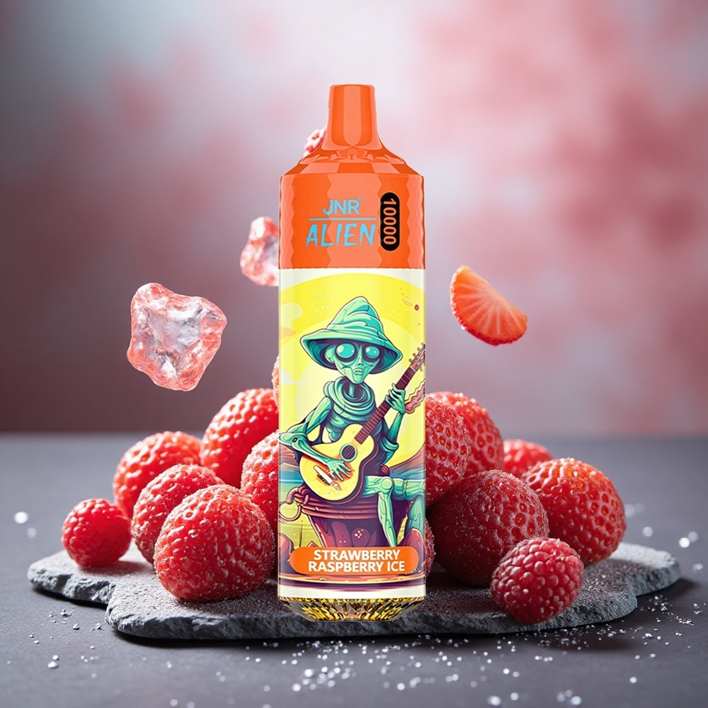 JNR Alien 10000 Puffs Type-C Strawberry Raspberry Ice