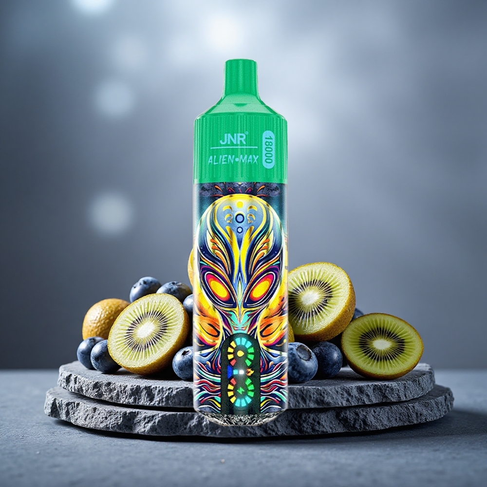 JNR Alien Max 18000 Puffs Dual Mesh Disposable Vape Blueberry Kiwi