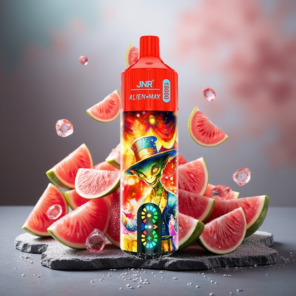 JNR Alien Max 18000 Puffs Dual Mesh Disposable Vape Watermelon Ice