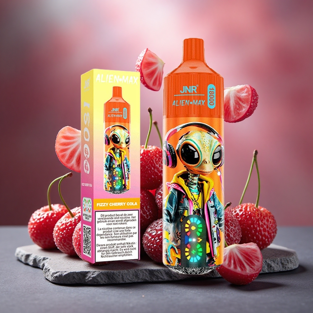 JNR Alien Max 18000 Puffs Dual Mesh Fizzy Cherry Cola Disposable Vape