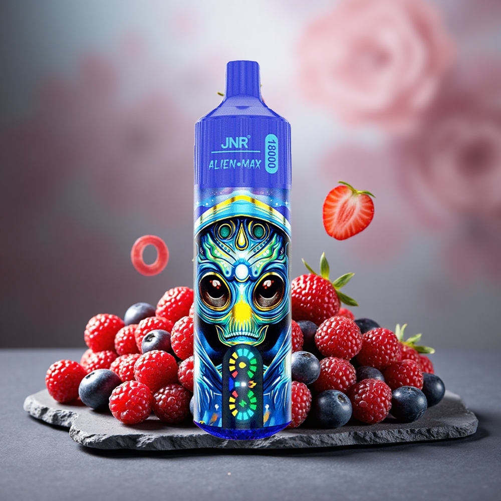 JNR Alien Max 18000 Puffs Dual Mesh Mixed Berries 28ml E-liquid