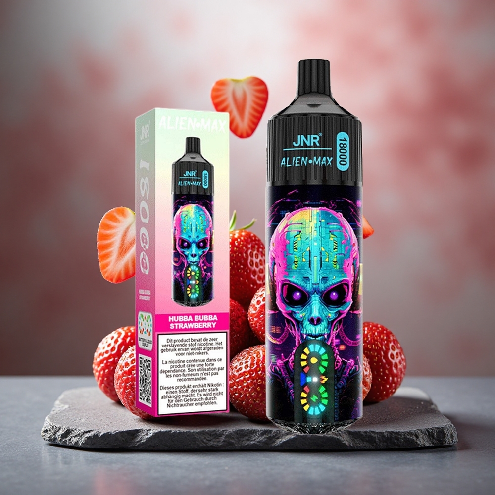 JNR Alien Max 18000 Puffs Dual Mesh Strawberry Disposable Vape