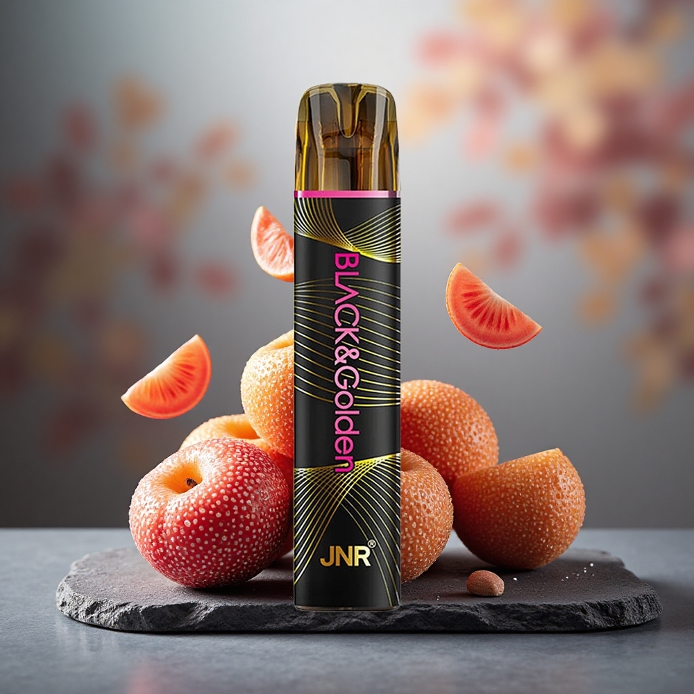 JNR Black&Golden 600+200 Puffs Disposable Vape Lady Killa 2% Nicotine