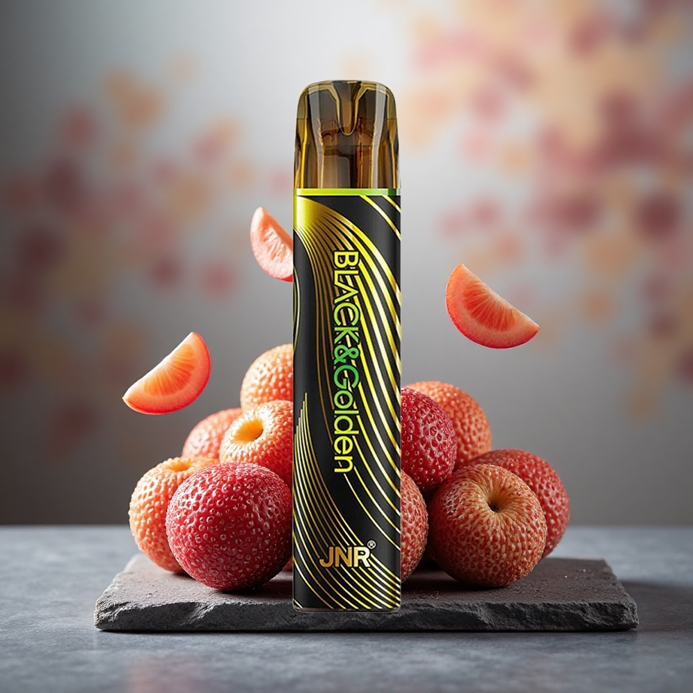 JNR Black&Golden 600+200 Puffs Disposable Vape Love 419