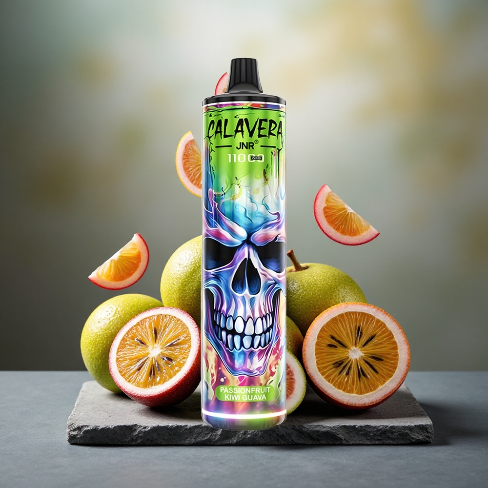JNR Calavera 11000 Puffs 850mAh Disposable Vape Passionfruit Kiwi Guava