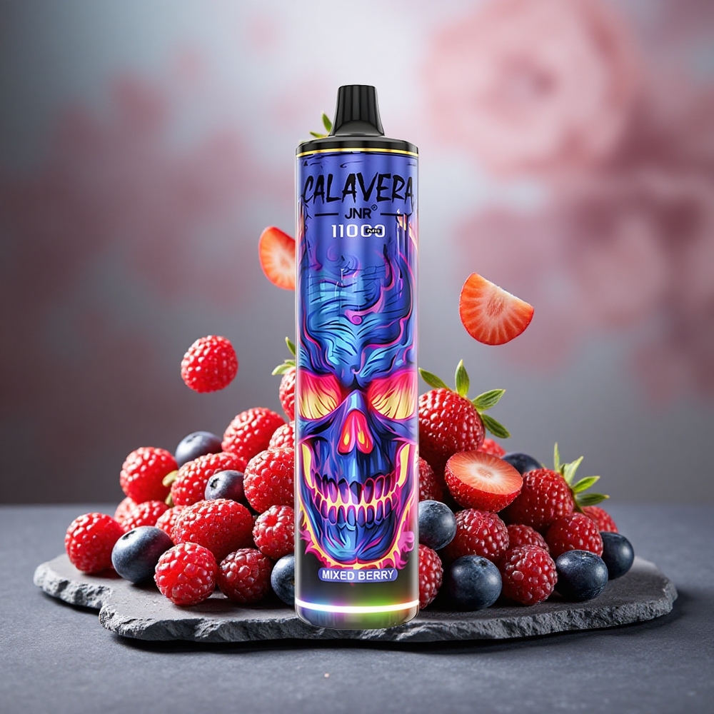 JNR Calavera 11000 Puffs Disposable Vape Mixed Berry 850mAh