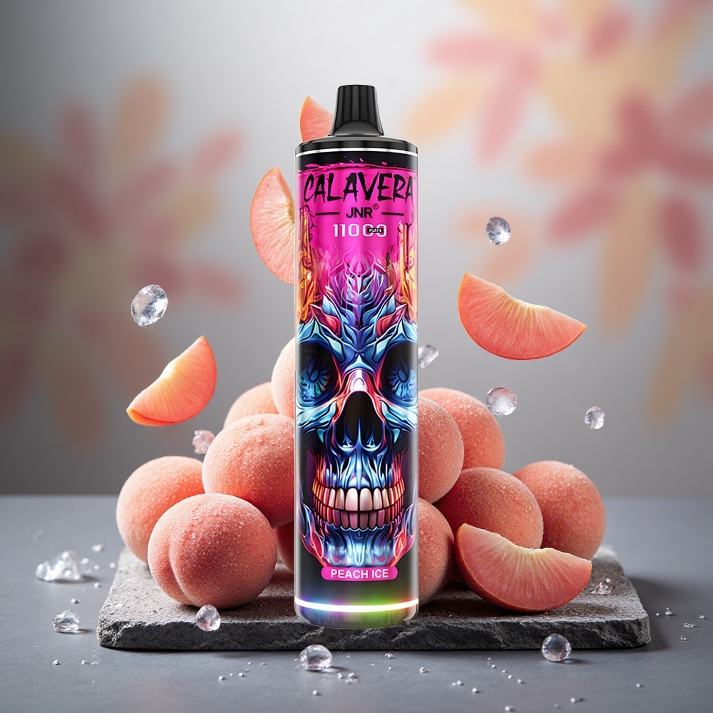 JNR Calavera 11000 Puffs Disposable Vape Peach Ice 850mAh 21mL