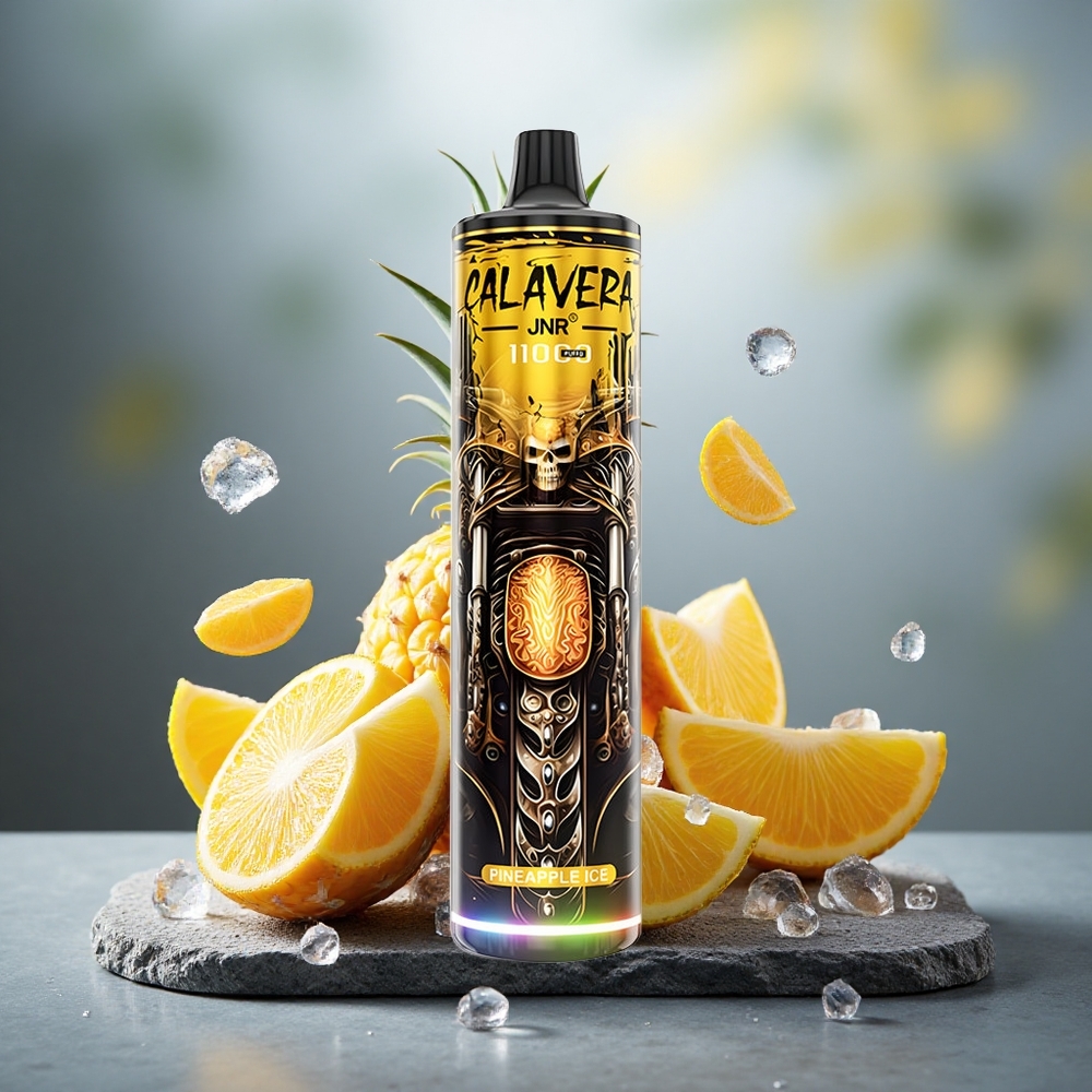 JNR Calavera 11000 Puffs Disposable Vape Pineapple Ice 850mAh Type-C
