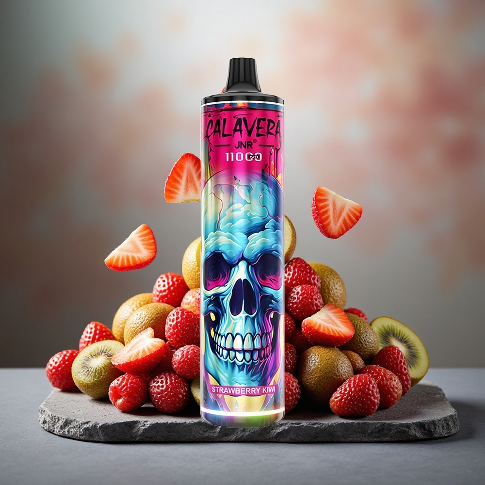 JNR Calavera 11000 Puffs Disposable Vape Strawberry Kiwi 850mAh 21ml