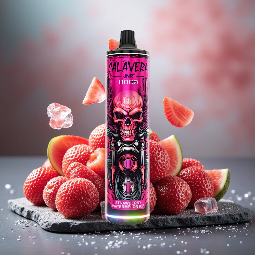 JNR Calavera 11000 Puffs Disposable Vape Strawberry Watermelon Ice 850mAh Type-C