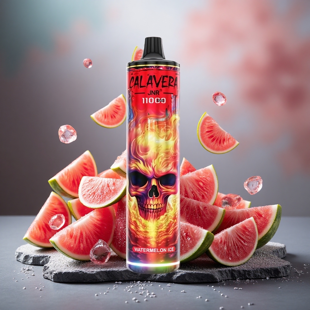 JNR Calavera 11000 Puffs Disposable Vape Watermelon Ice 850mAh 21ml