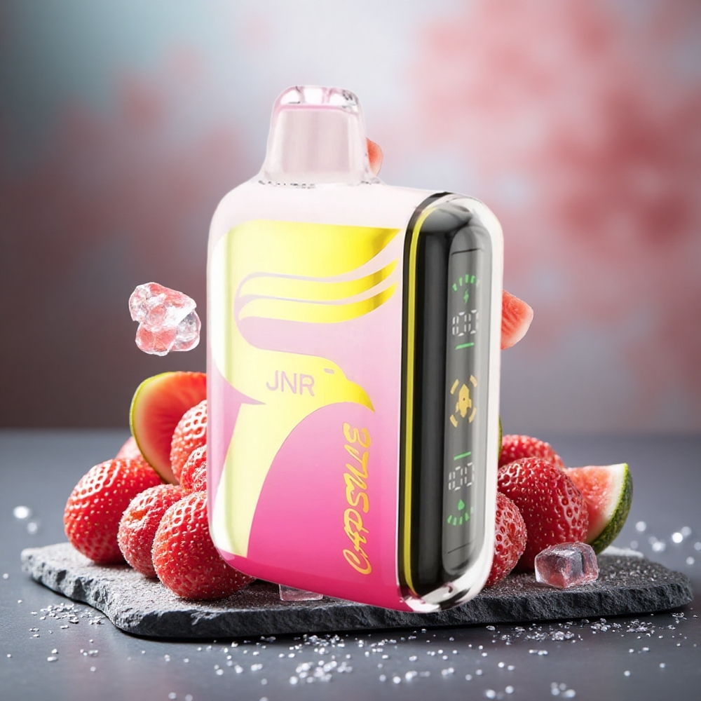 JNR Capsule 15000 Puffs Dual Mesh Strawberry Watermelon Ice