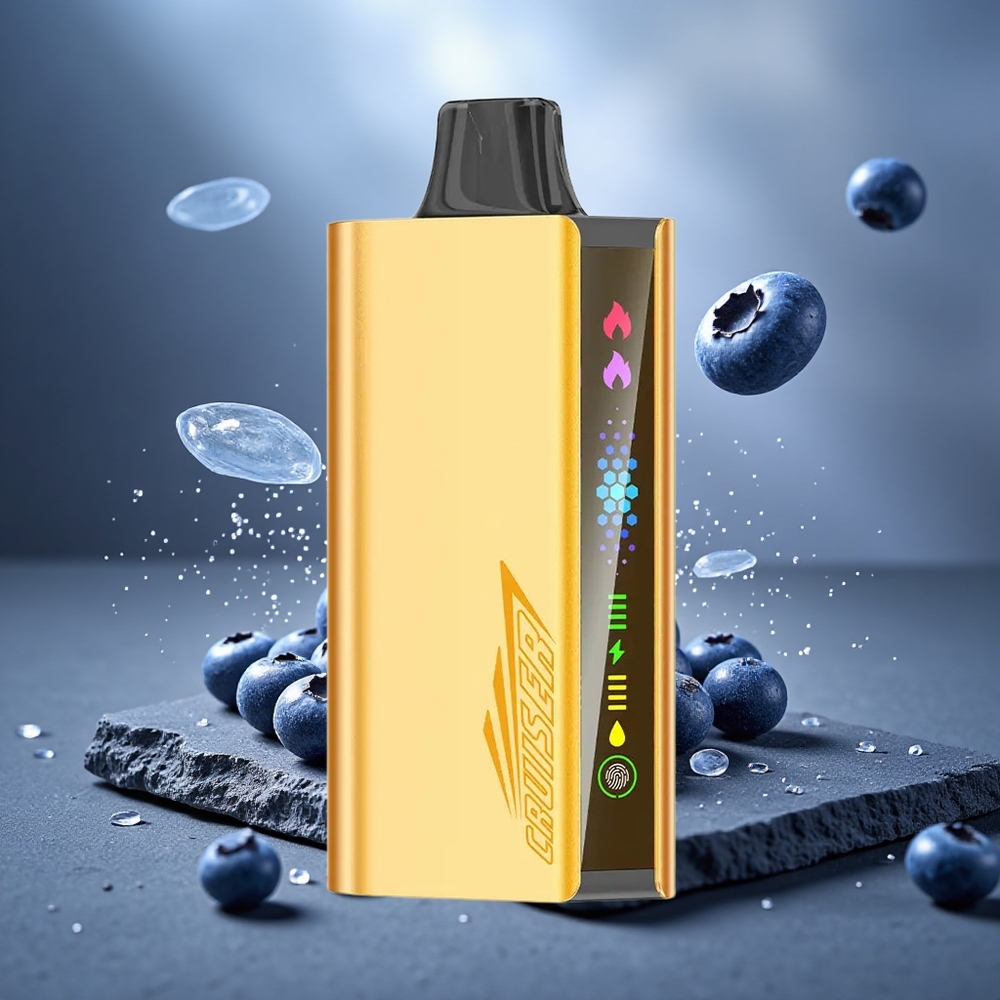 JNR Cruiser 12000 Puffs Animation Screen Disposable Vape Blueberry Blast