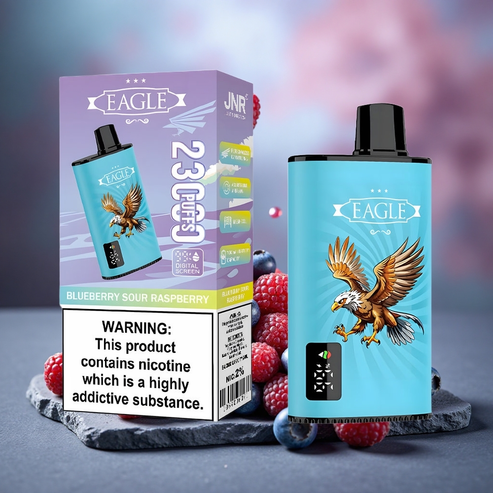 JNR EAGLE Smart 23000 Puffs Adjustable Airflow Disposable Vape Blueberry Sour Raspberry
