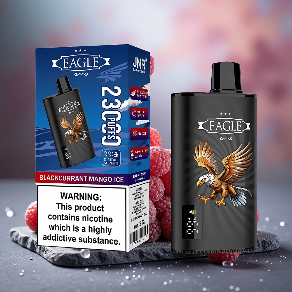 JNR EAGLE Smart 23000 Puffs Digital Screen Disposable Vape Blackcurrant Mango Ice