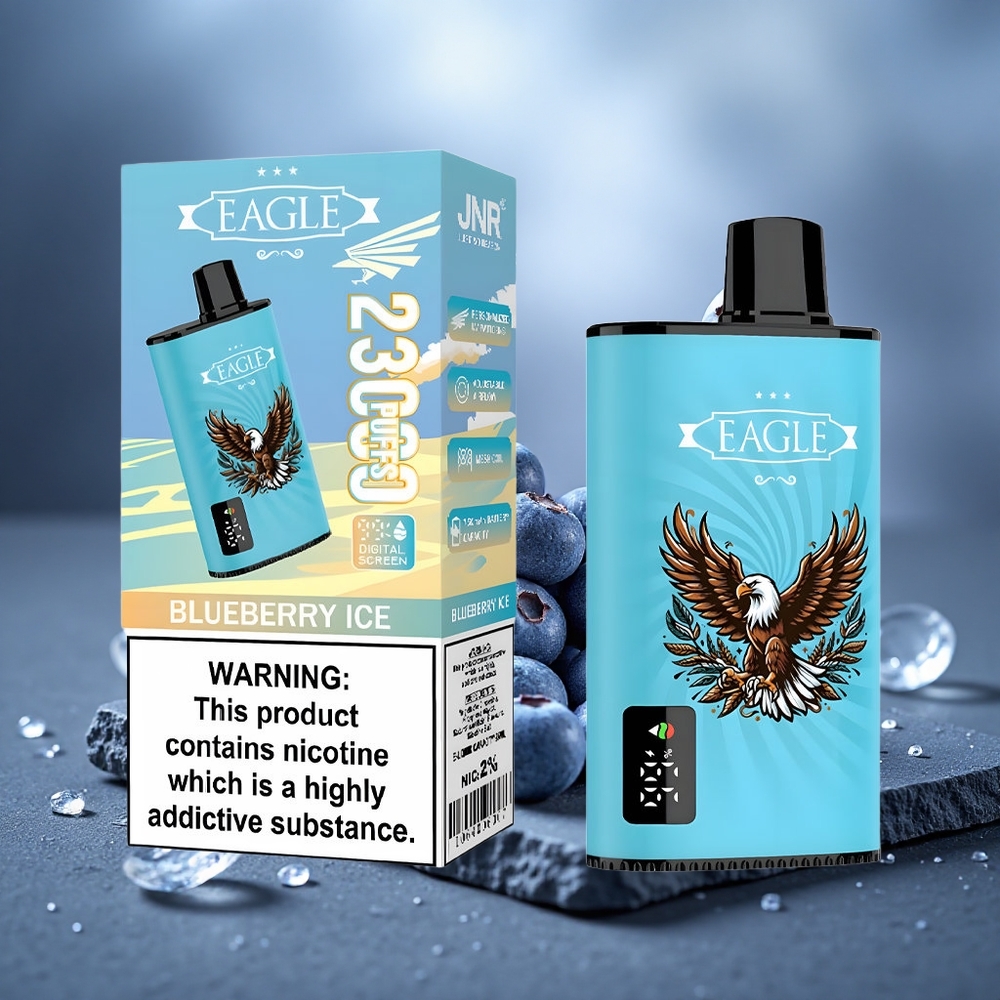 JNR EAGLE Smart 23000 Puffs Digital Screen Disposable Vape Blueberry Ice