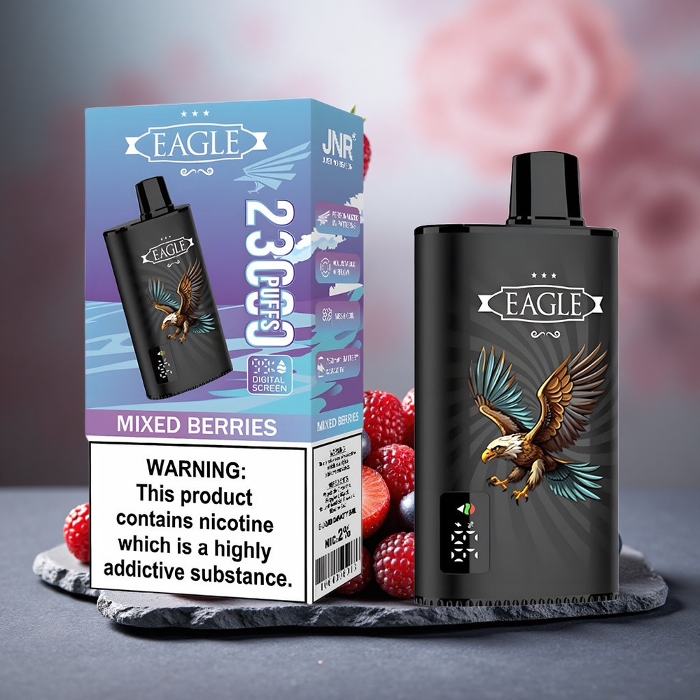 JNR EAGLE Smart 23000 Puffs Disposable Vape Mesh Coil Mixed Berries