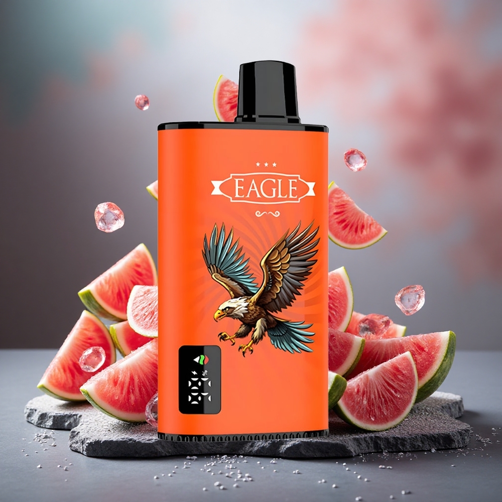 JNR EAGLE Smart 23000 Puffs Disposable Vape Watermelon Ice with Digital Screen & Type-C