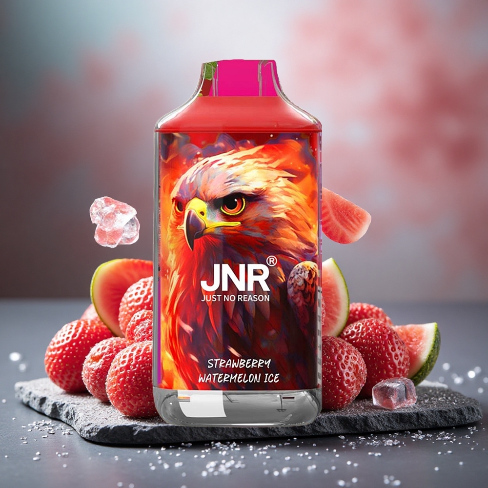 JNR Falcon 16000 Puffs 22ml Strawberry Watermelon Ice Dual Mesh Disposable Vape