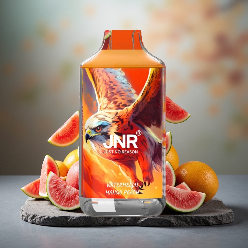 JNR Falcon 16000 Puffs 22ml Watermelon Mango Peach Dual Mesh Disposable Vape