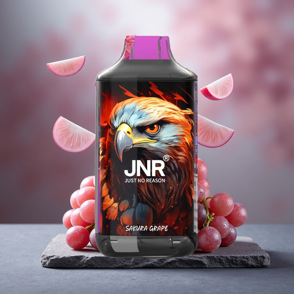 JNR Falcon 16000 Puffs Dual Mesh Sakura Grape