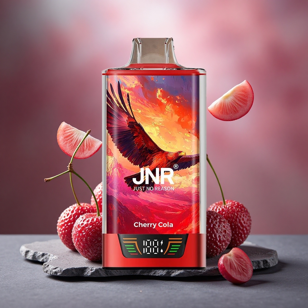 JNR Falcon Pro 28000 Disposable Vape Cherry Cola 30ml Dual Mesh