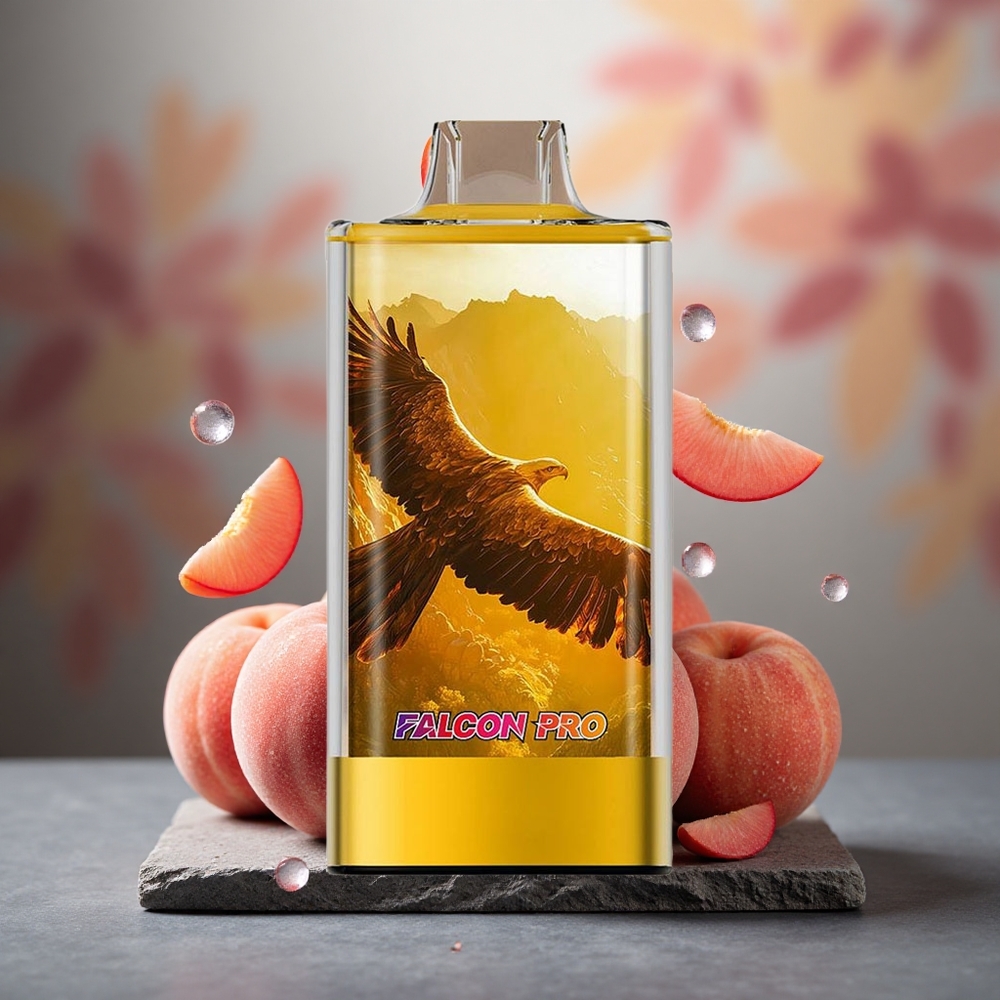 JNR Falcon Pro 28000 Disposable Vape Juicy Peaches 30ml USB-C